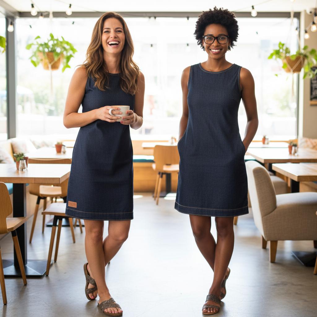 Demi Denim Dress