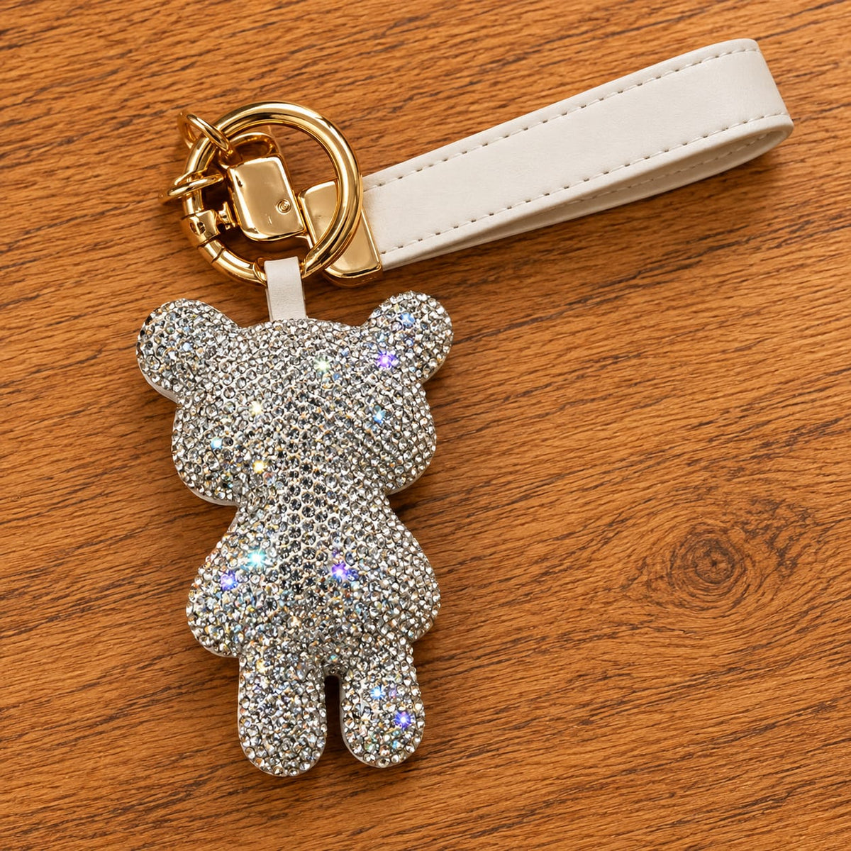 Leather Stud Keyrings